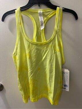Lululemon Women’s Neon Yellow Racerback Tank Top